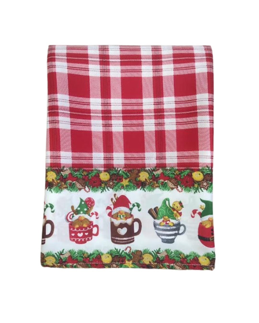 Gold Line Tovaglia Natalizia No Stiro 18 Posti Itaca