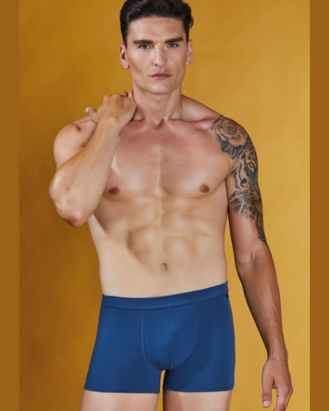 Nazareno Gabrielli Tris Boxer Uomo Elastico Interno