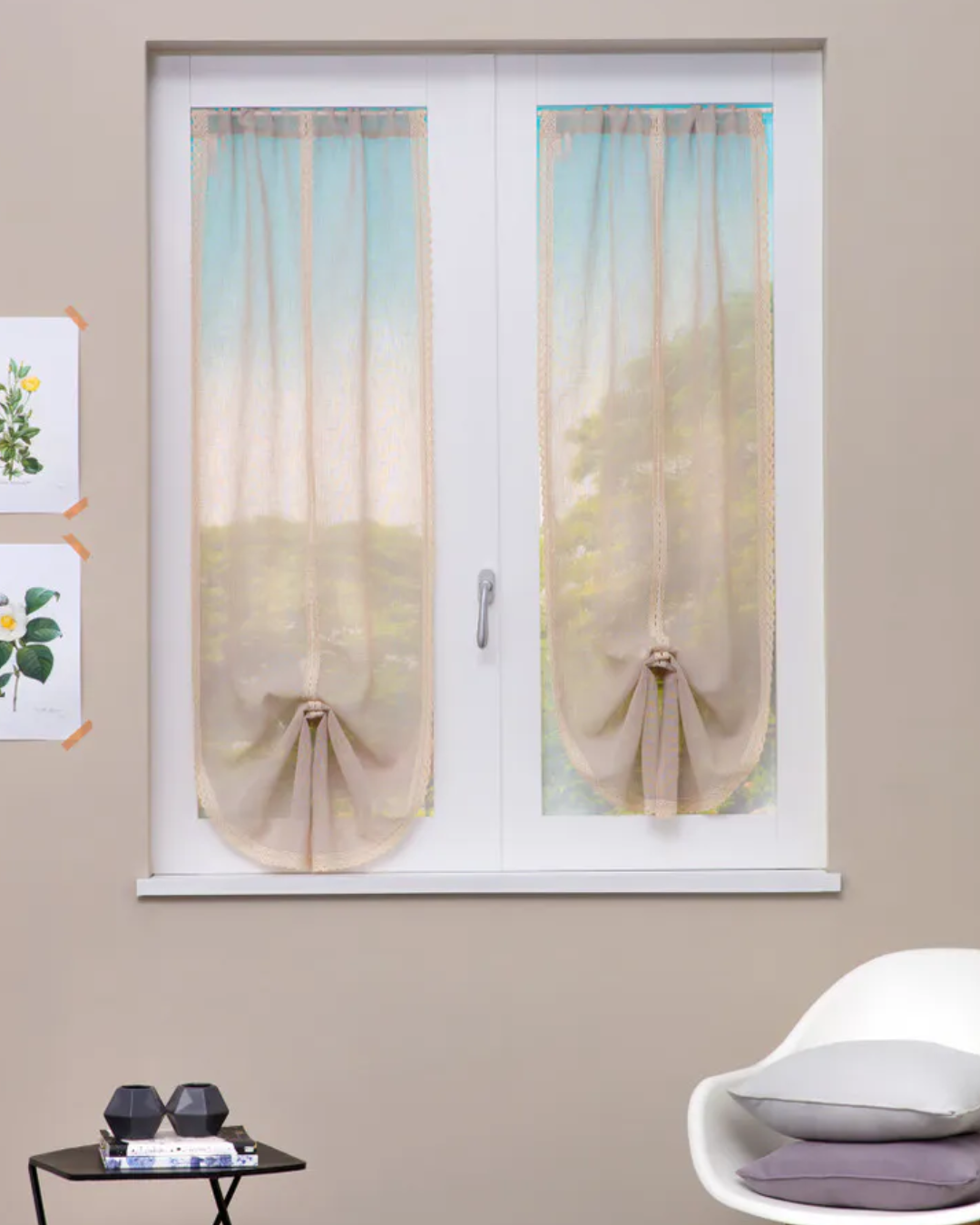 Linea Oro Coppia Tendine Estella 60X230