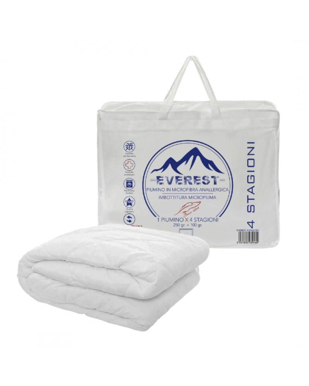 S&G Interno Piumino 4 Stagioni Matrimoniale 250x200cm Everest