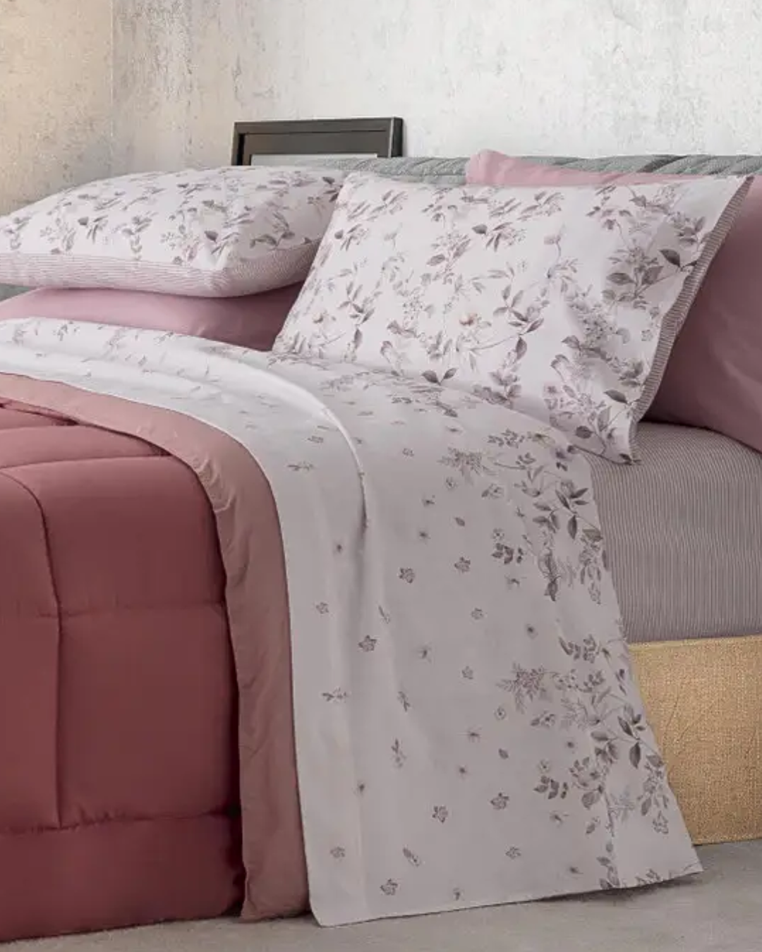 Linea Oro Completo Letto Singolo Cotone Eugene