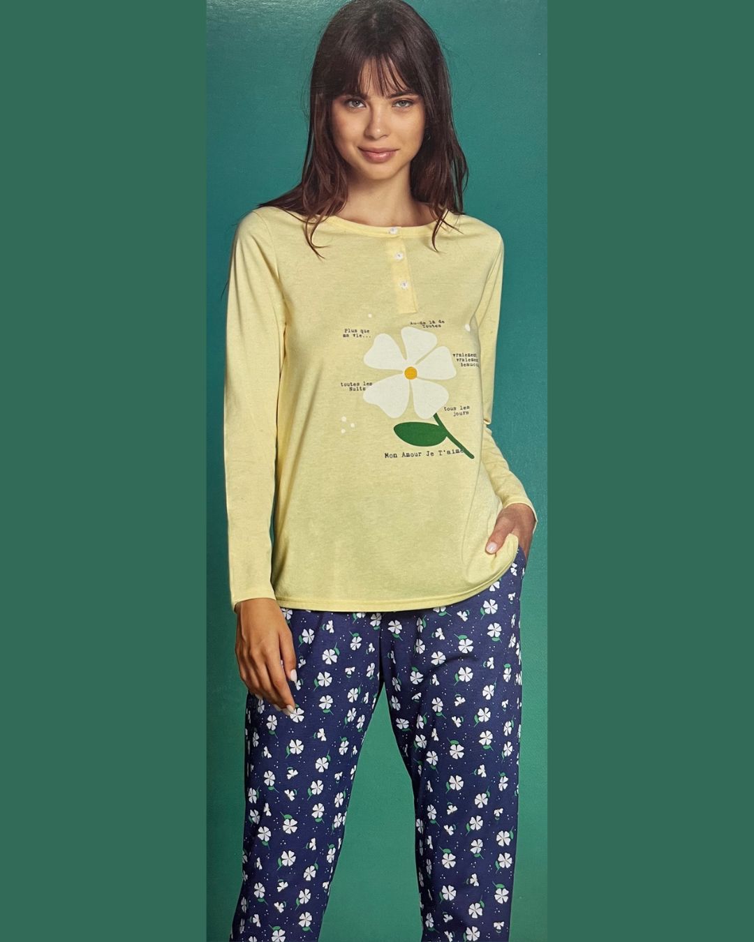 Andra Pigiama Donna Cotone