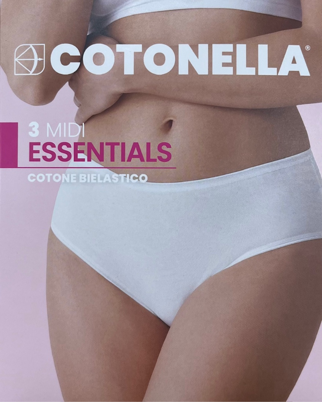 Cotonella 3 Slip Donna Midi