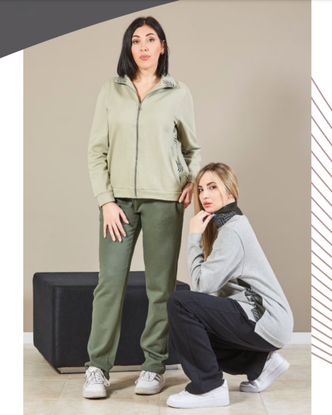 Nazareno Gabrielli Tuta Donna Cotone Felpato