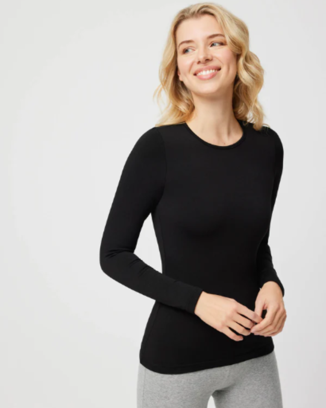 Ysabel Mora Maglia Termica Donna Manica Lunga