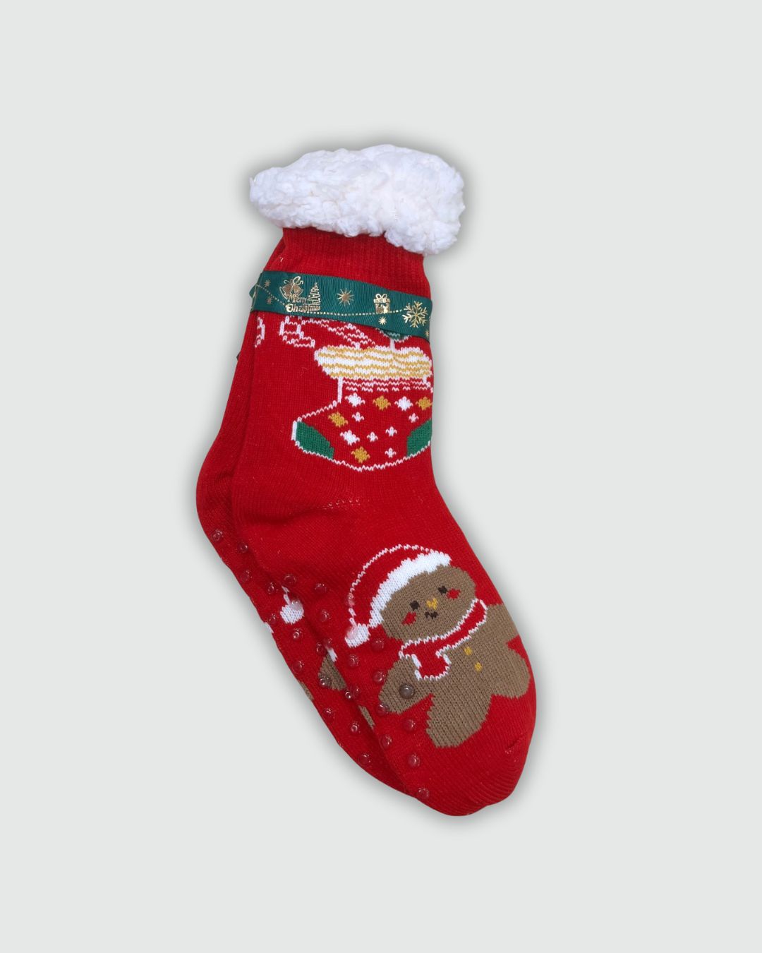 Calzino Natalizio Antiscivolo Donna Imbottito