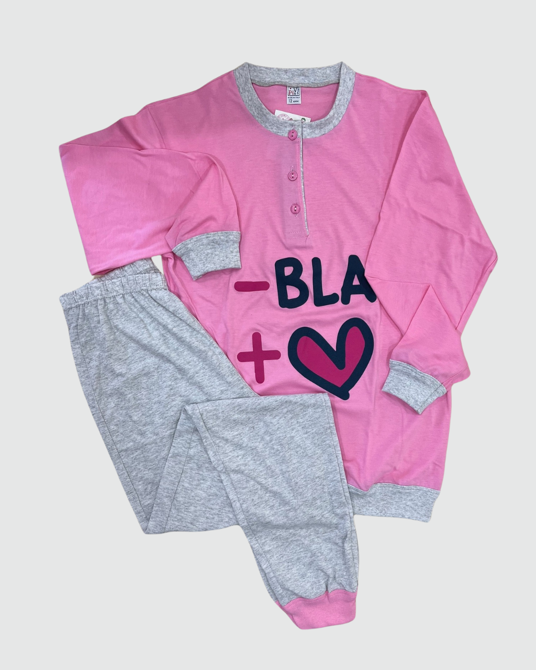 Punto & Virgola Pigiama Ragazza Cotone