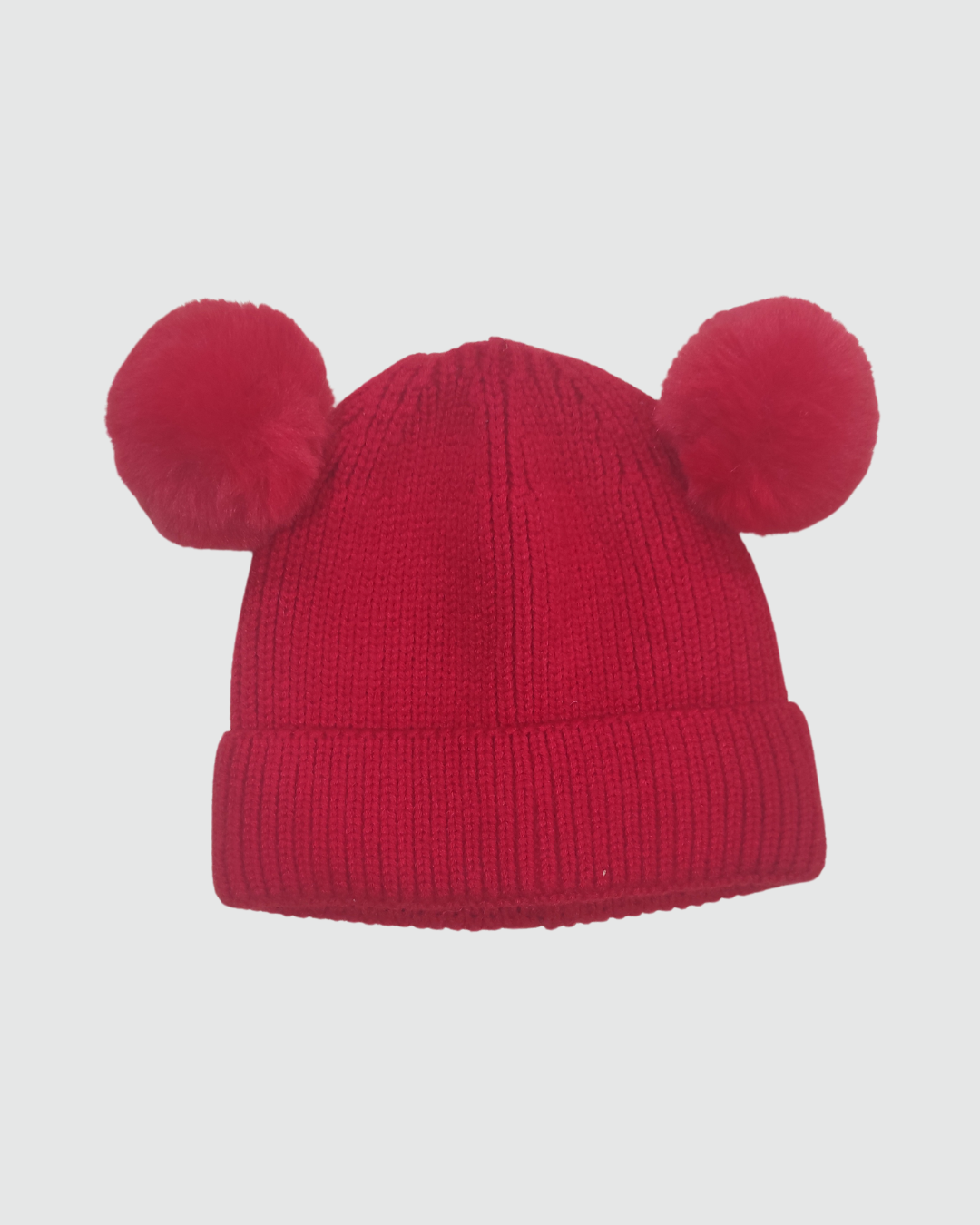 Cappello Neonati 2 Pom Pon
