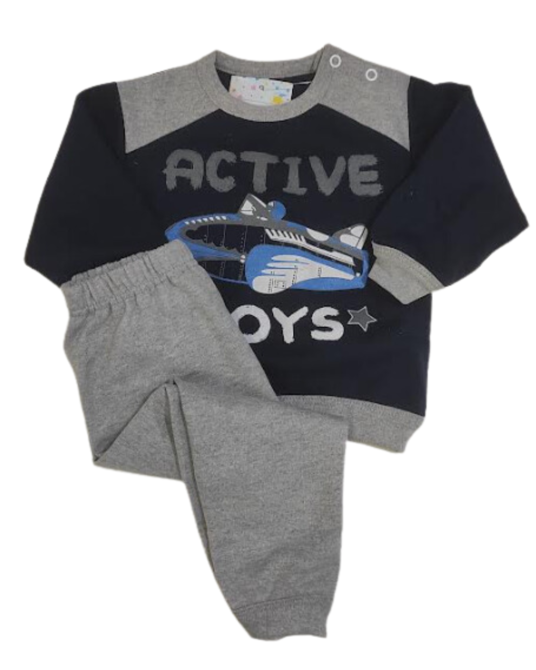 Punto & Virgola Pigiama Neonato Felpa