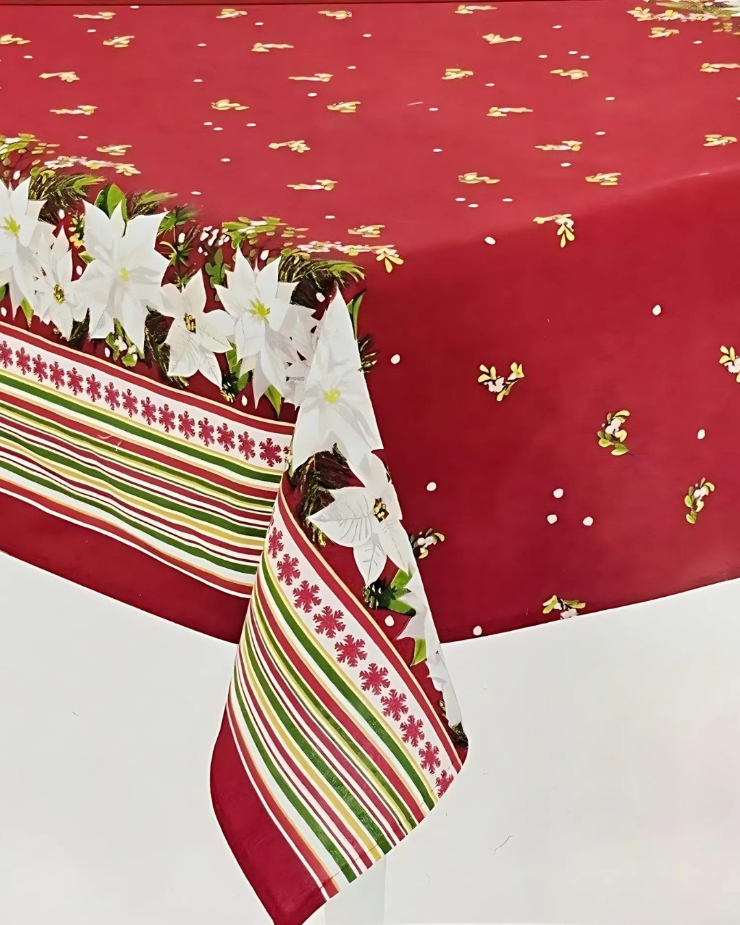 Preziosa Home Tovaglia Natalizia 18 posti Abete