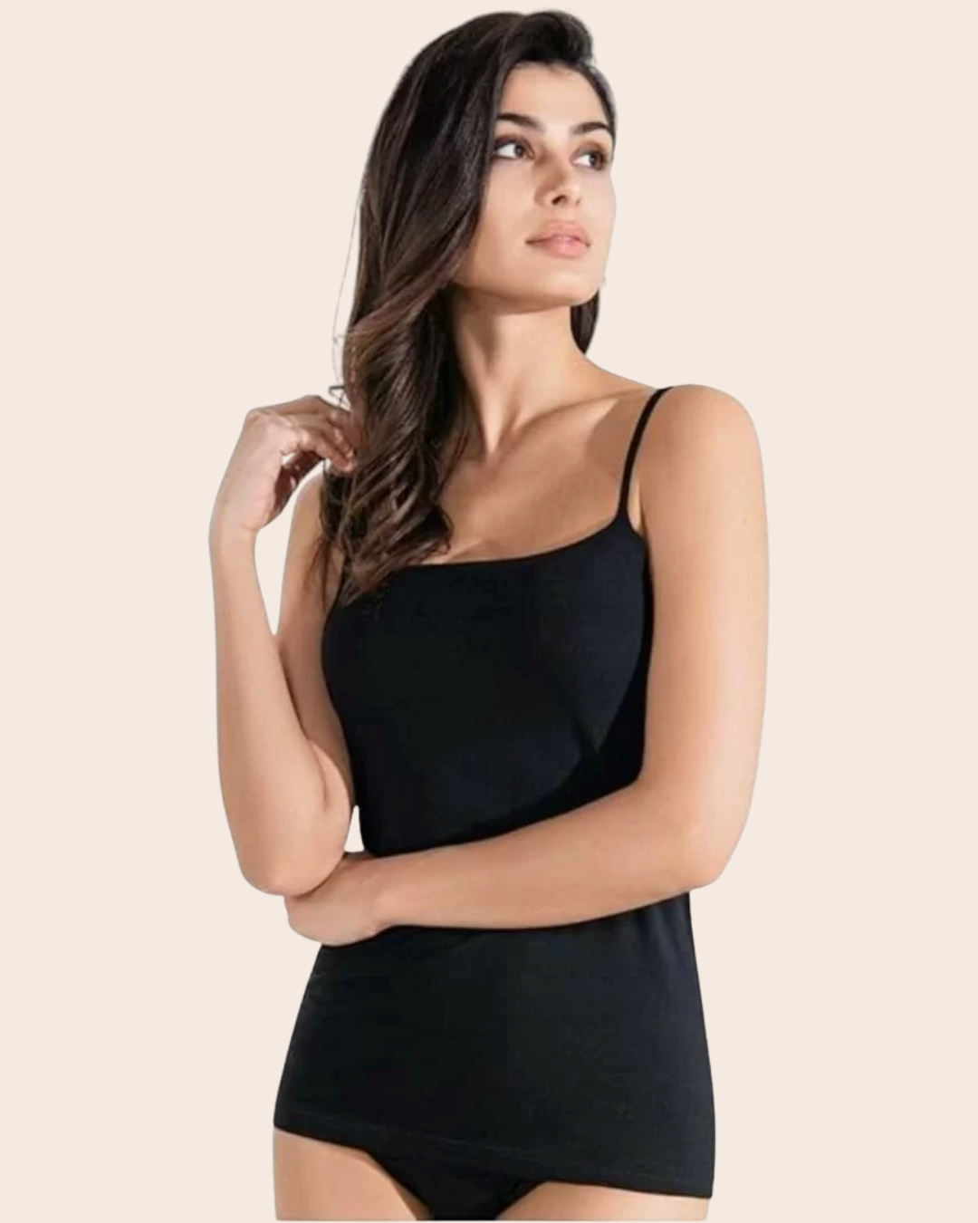 Kissimo Biancaluna Canotta Spalla Stretta