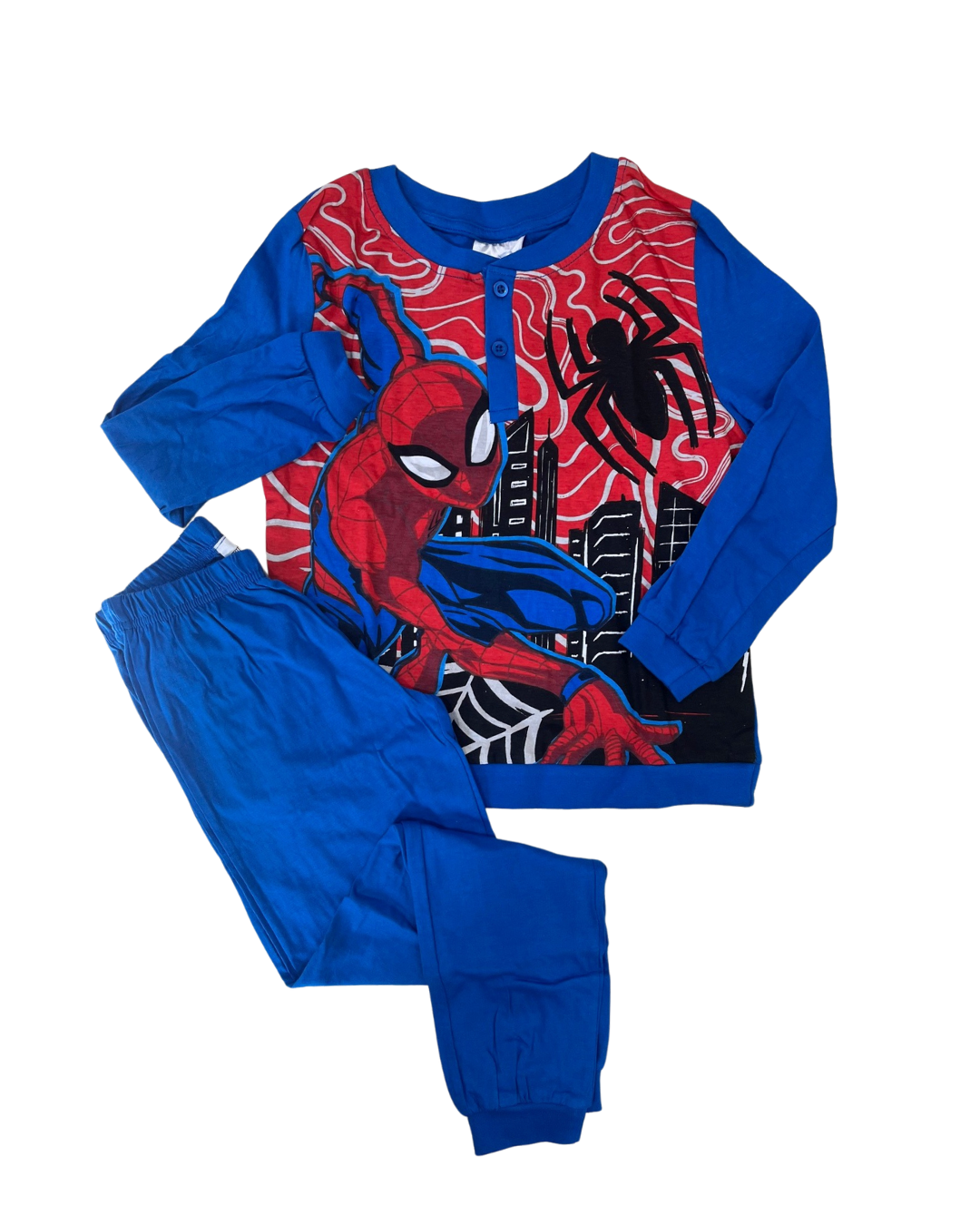 Marvel Pigiama Bambino Spiderman Cotone