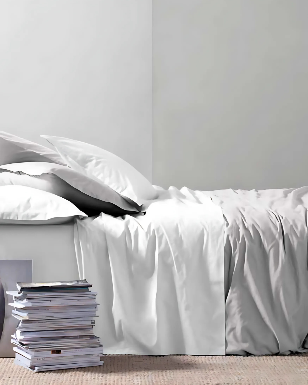 Riviera Completo Letto Matrimoniale Raso Di Cotone Incanto