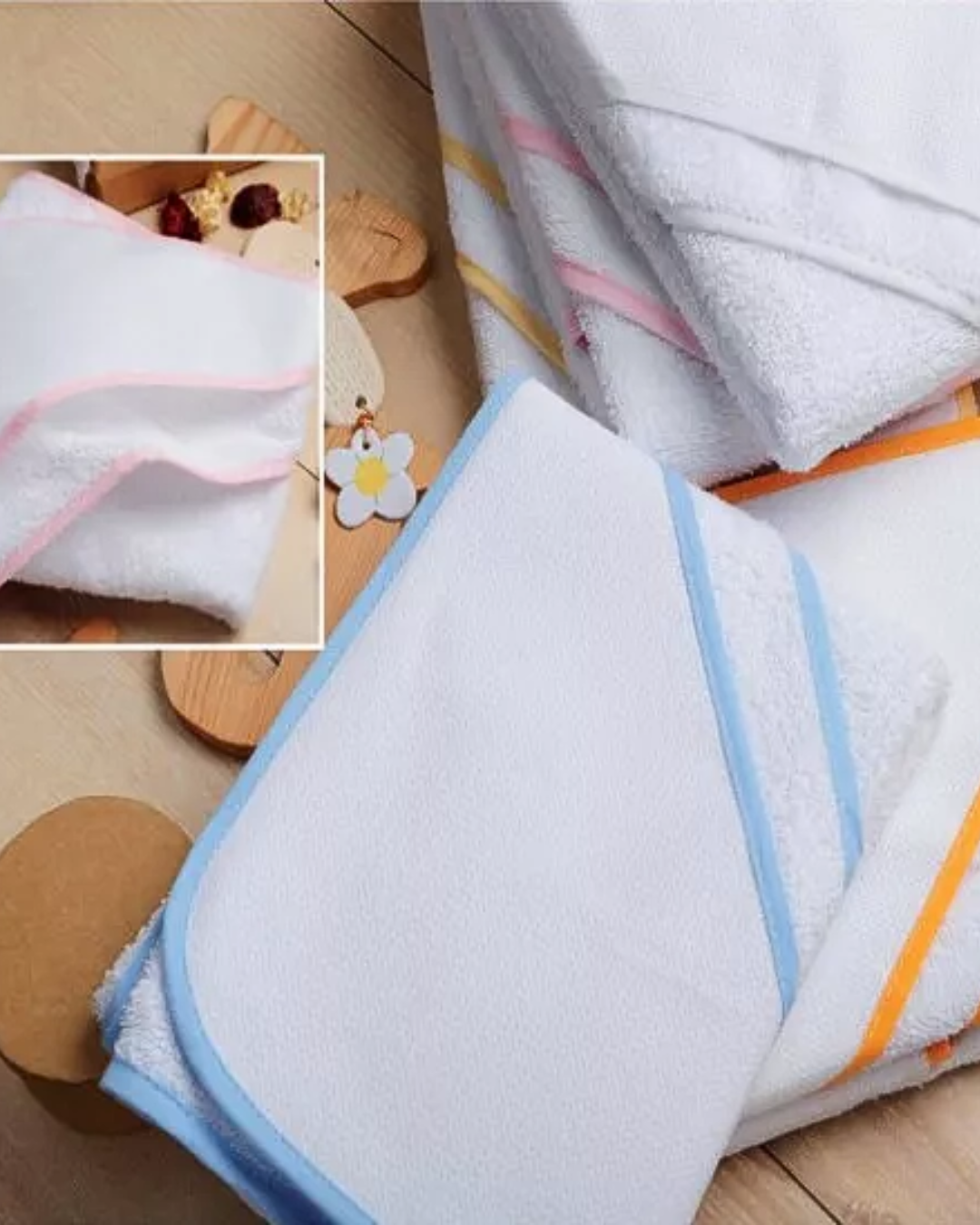 Mio Piccolo Accappatoio Quadrato Tela Aida