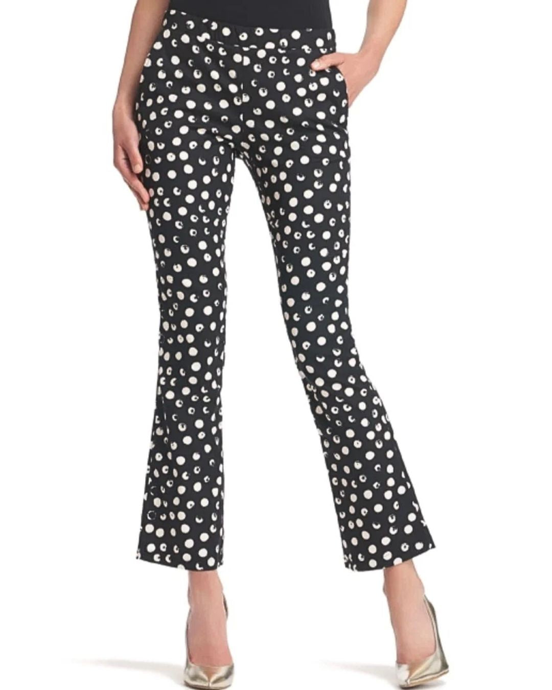 Philippe Matignon Pantalone Cropped Flare Poise