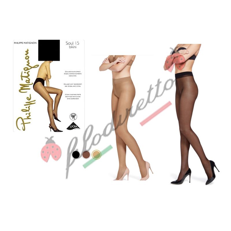 Philippe Matignon Collant Soul Bikini 15 Den