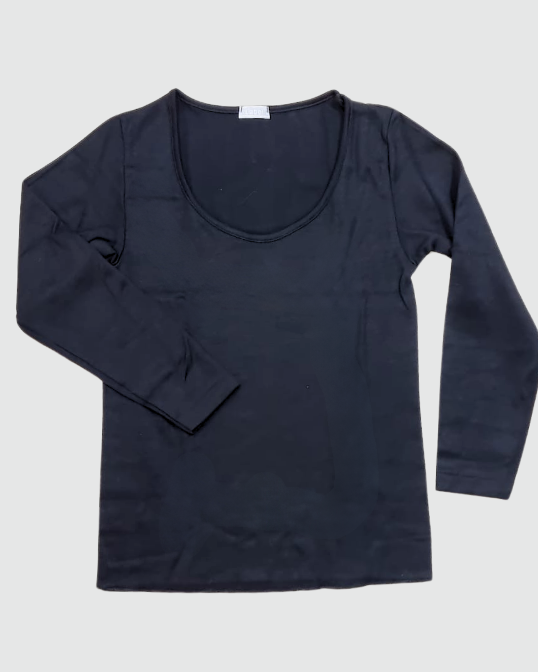 Liabel Donna Maglia Manica Lunga Scollo Rotondo Lana E Cotone