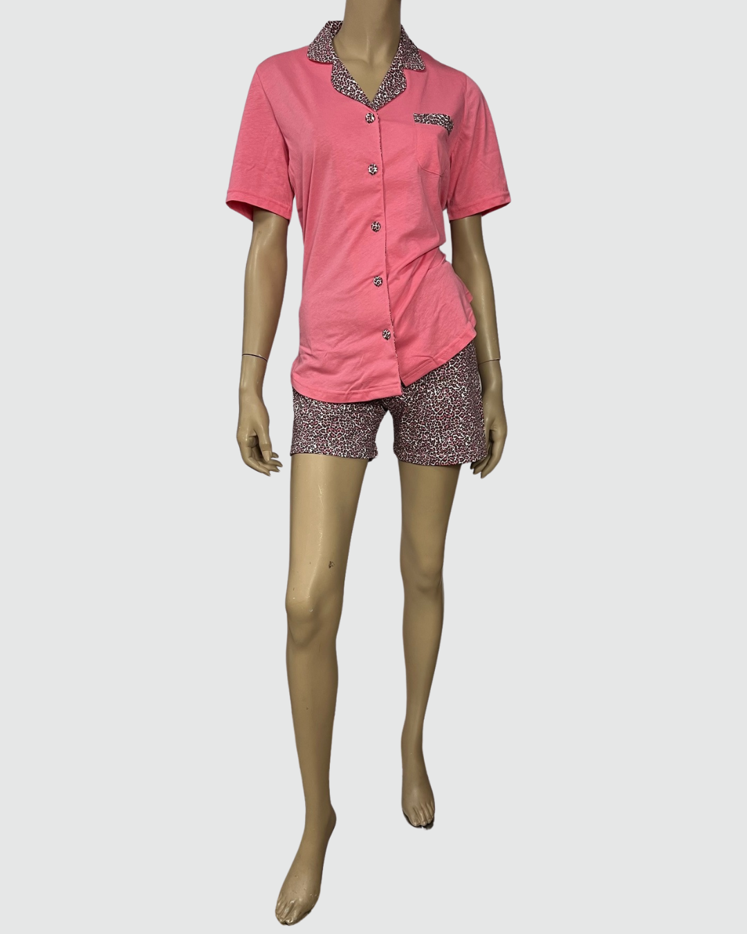 Julie Pigiama Donna Cotone Aperto Davanti