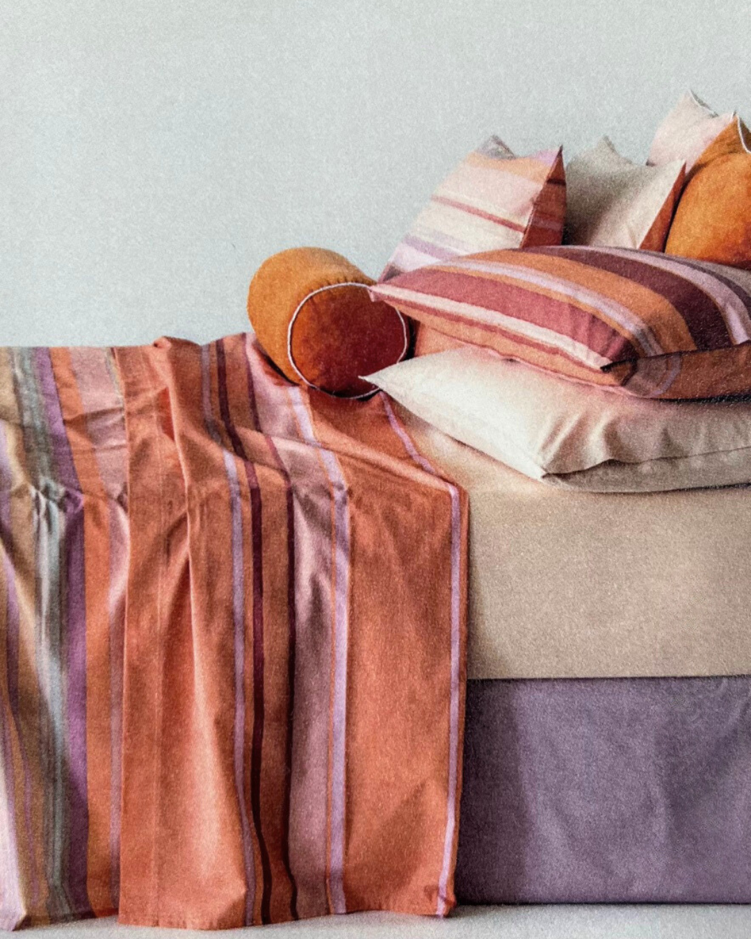 Riviera Completo Lenzuola Copriletto 1 Piazza e Mezza Cotone Osmar