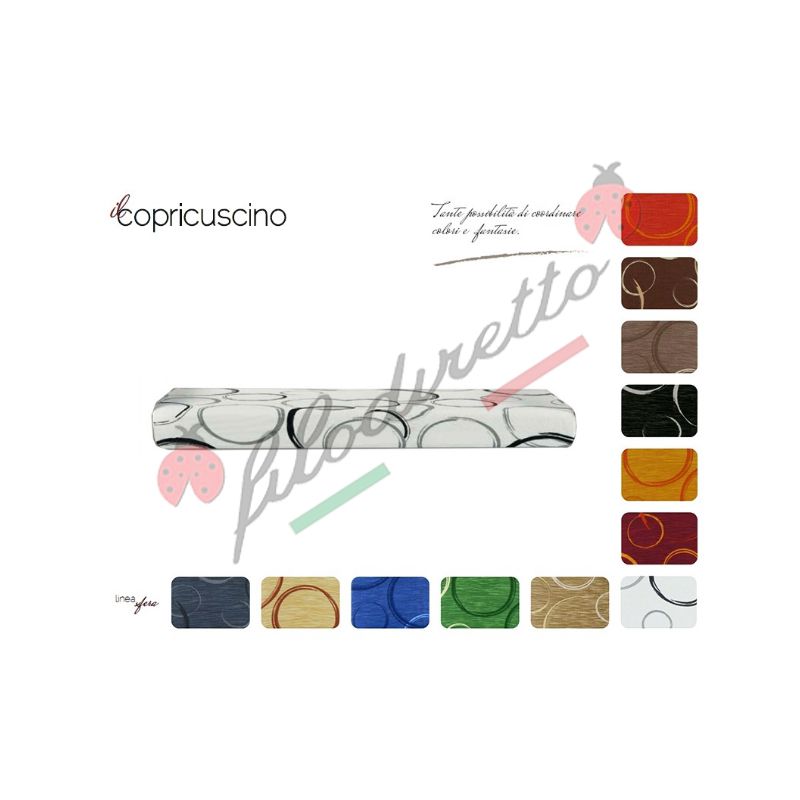 Brio Copricuscino Singolo 3 Posti Linea Sfera Estensibile Da 150 A 220 CM