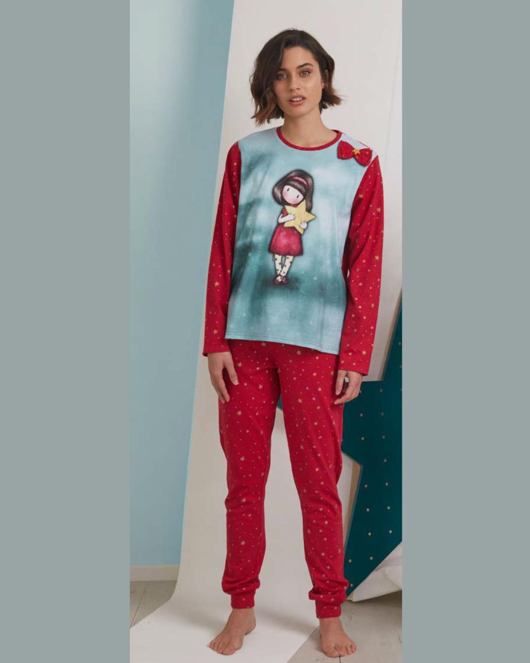 Santoro Pigiama Donna Caldo Cotone