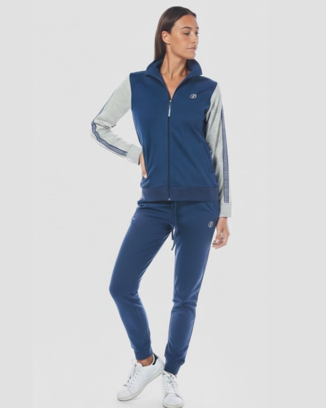Nazareno Gabrielli Tuta Donna Cotone Full Zip