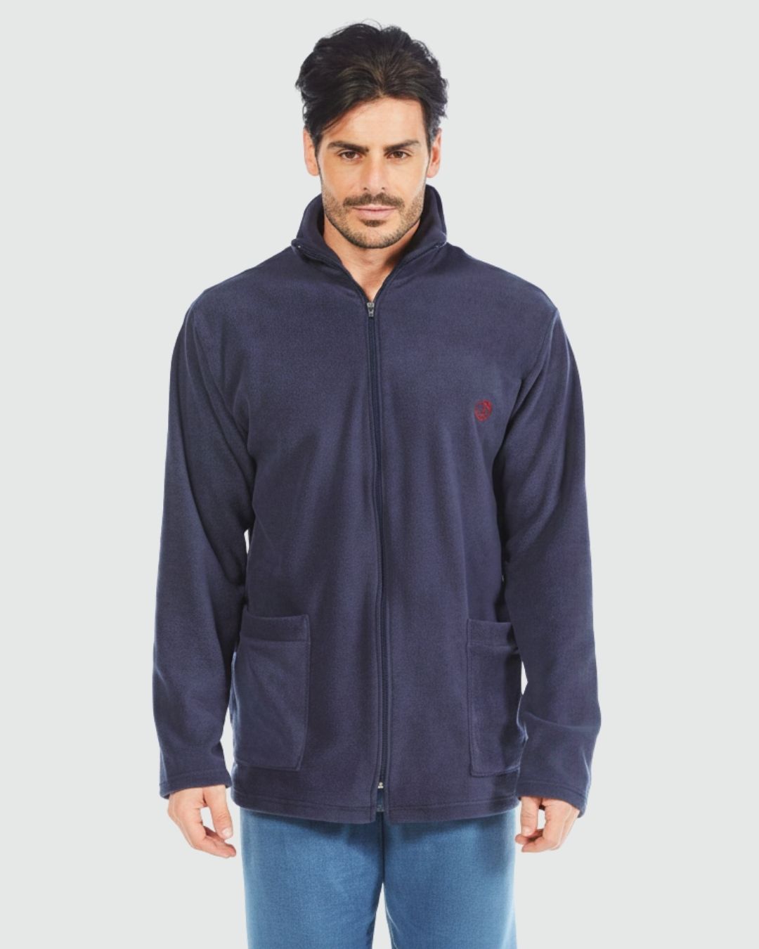 Nazareno Gabrielli Giacca Uomo Pile Con Zip