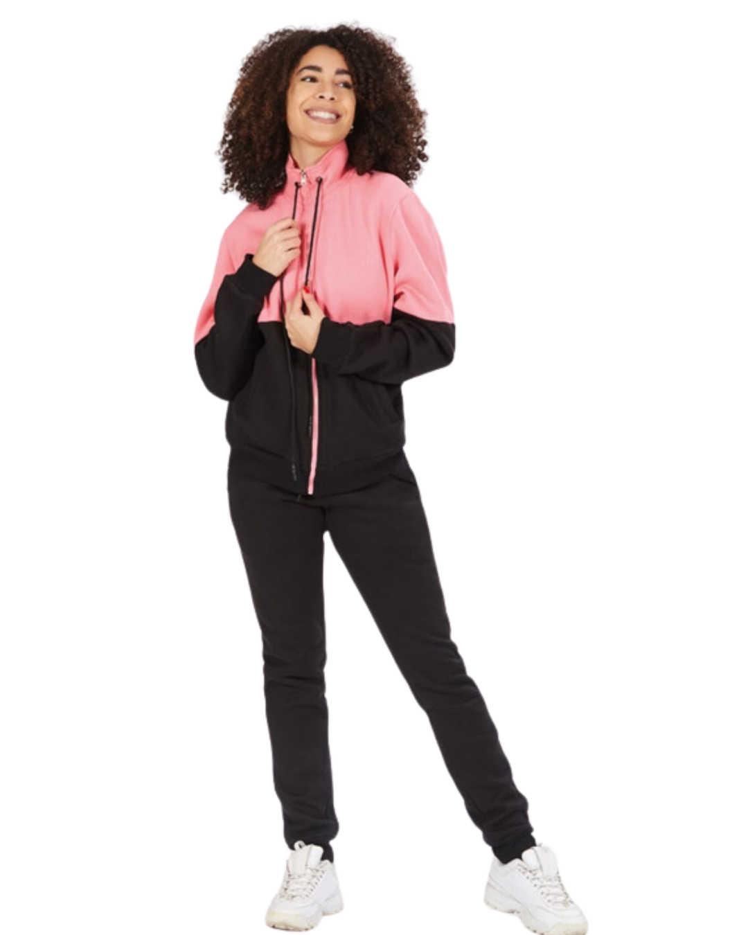 Nazareno Gabrielli Tuta Donna Cotone Felpato 260gr Full zip