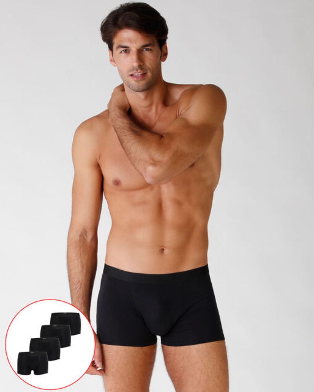 Lovable Boxer Uomo Quadri-Pack X4