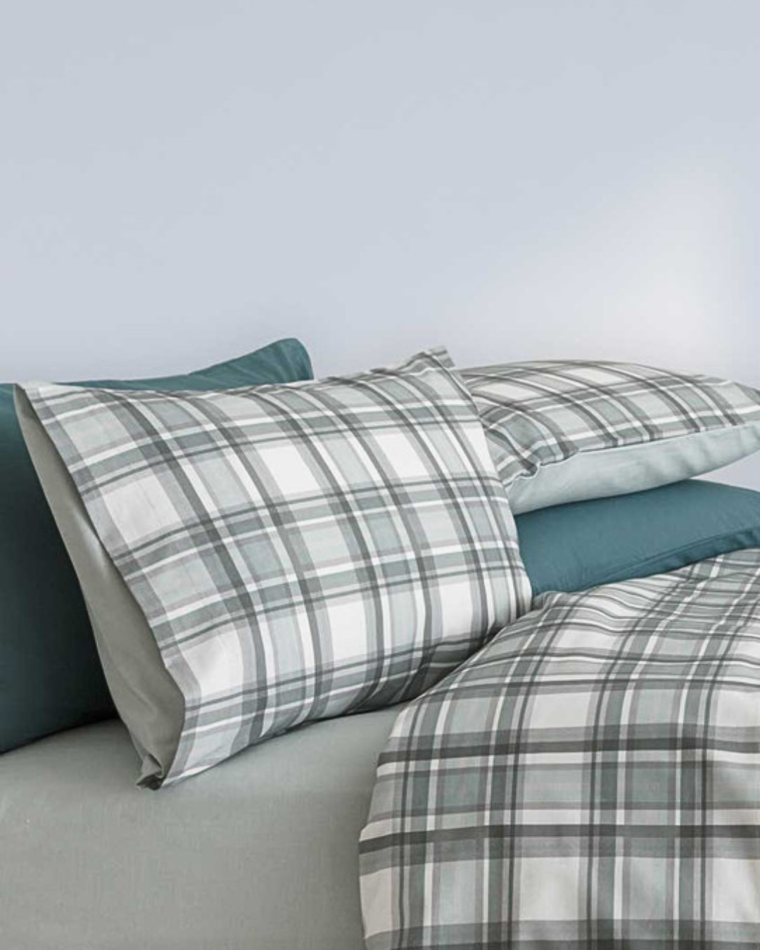 Linea Oro Coppia Federe Flanella 100% Cotone 50x80cm