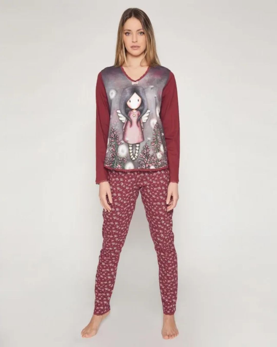 Santoro Pigiama Donna Caldo Cotone