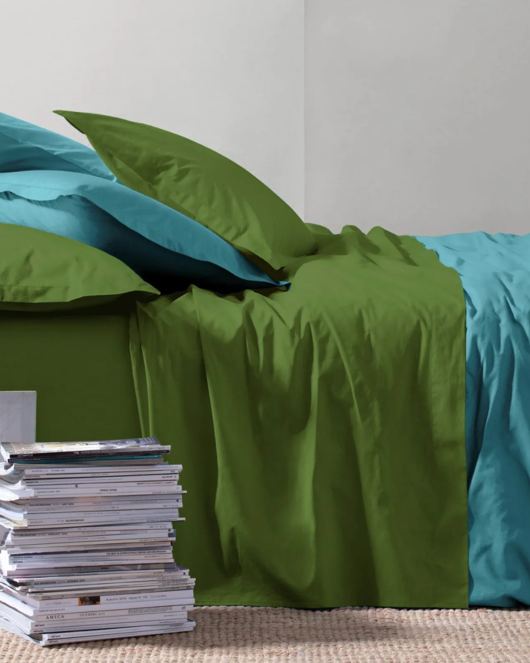 Riviera Completo Letto Singolo Cotone Madapolam Paint