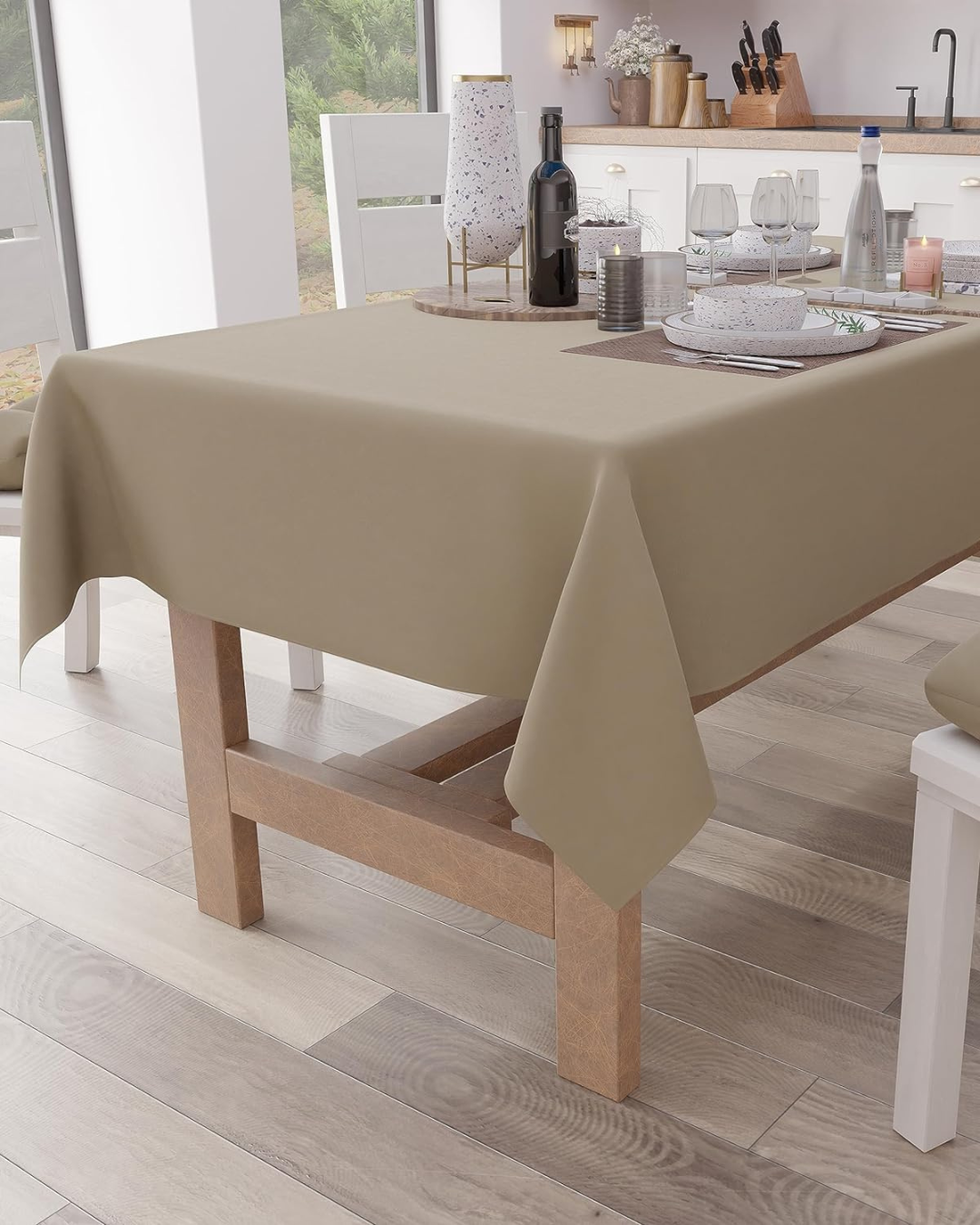 Linea Oro Tovaglia 6 Posti Art.Sun 140x180cm