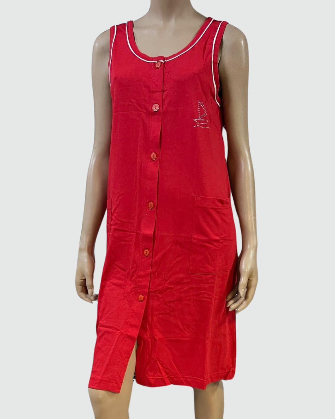 Punto & Virgola Abito Donna Mare Spalla Larga Aperto Avanti