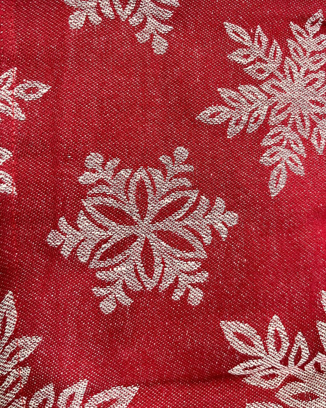 S&G Tovaglia Natalizia 12 Posti Snow Lurex 140x240cm