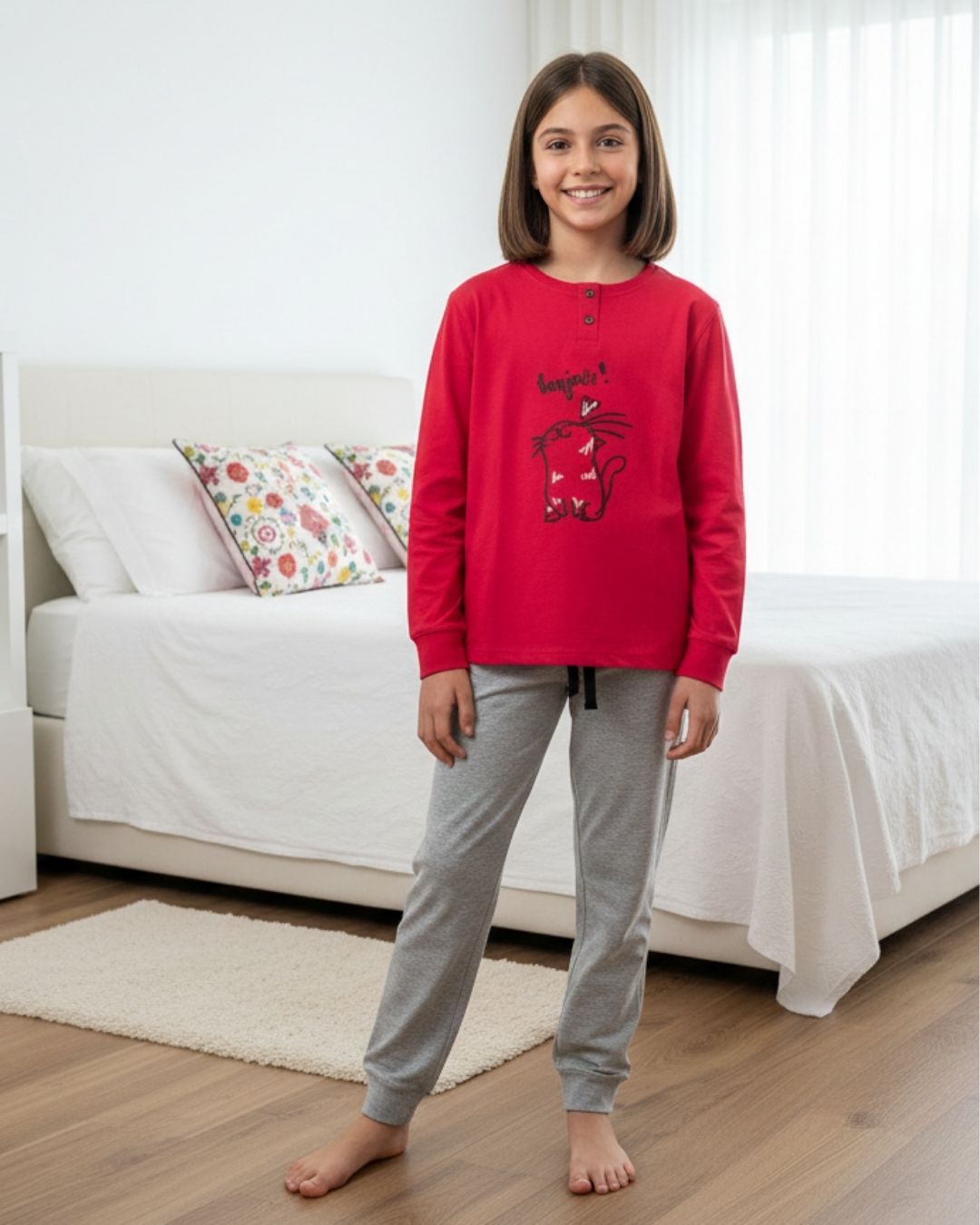 Nazareno Gabrielli Pigiama Ragazza cotone