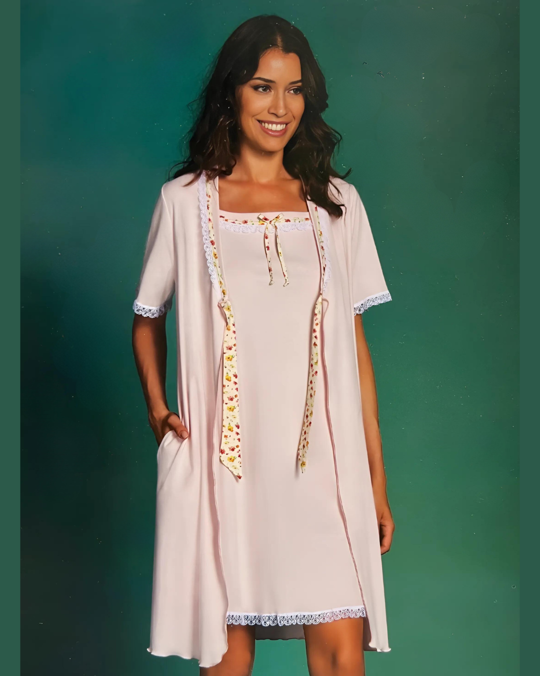 Andra Vestaglia Donna Cotone