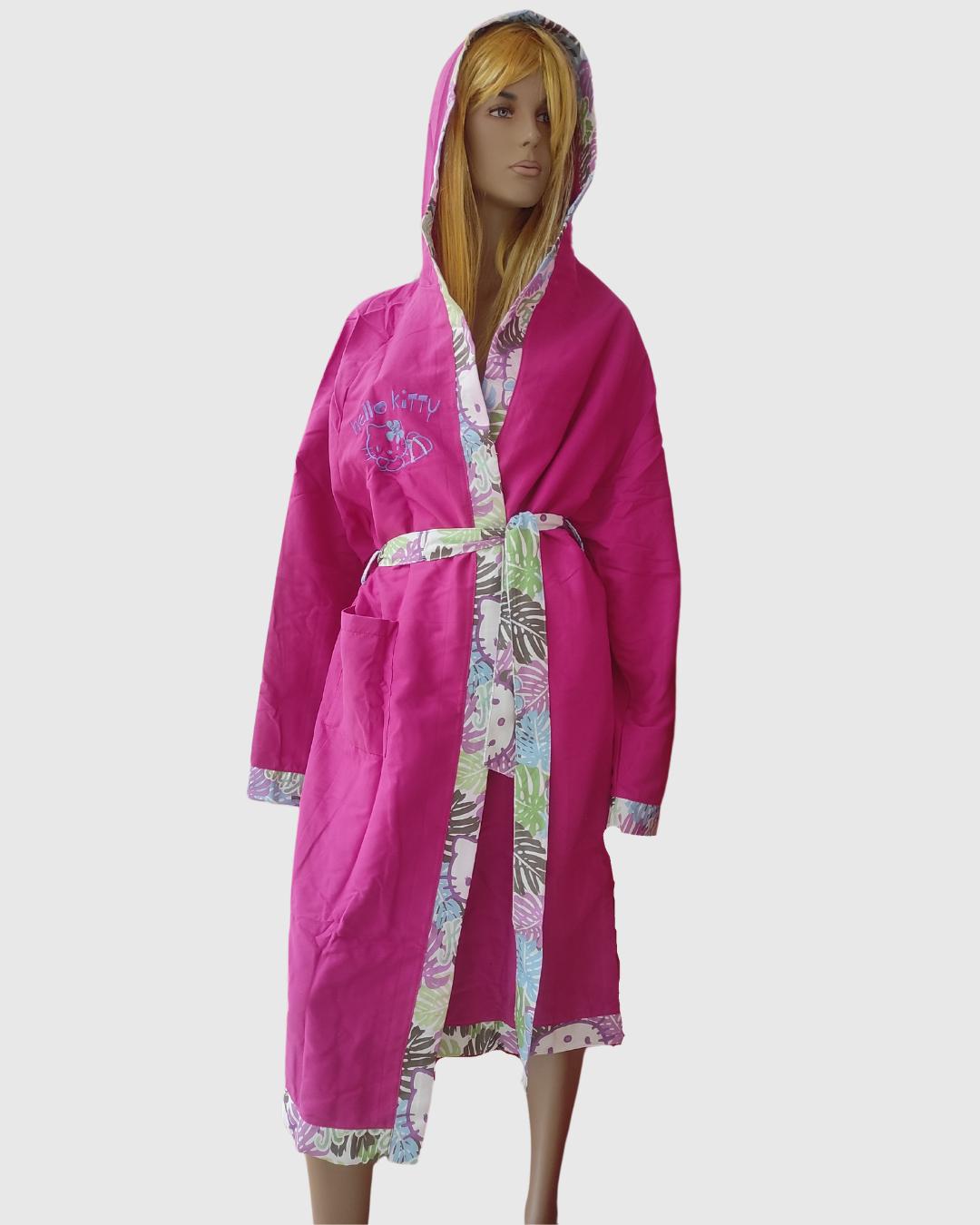 Hello Kitty Accappatoio Donna Microfibra