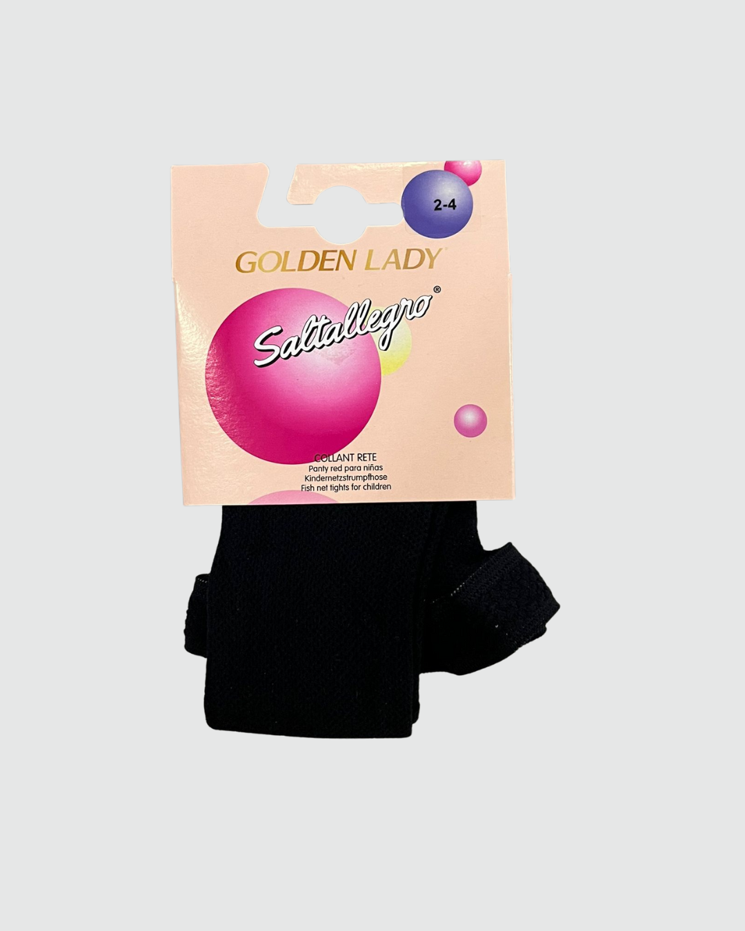 Golden Lady Saltallegro Collant Bimba Retina
