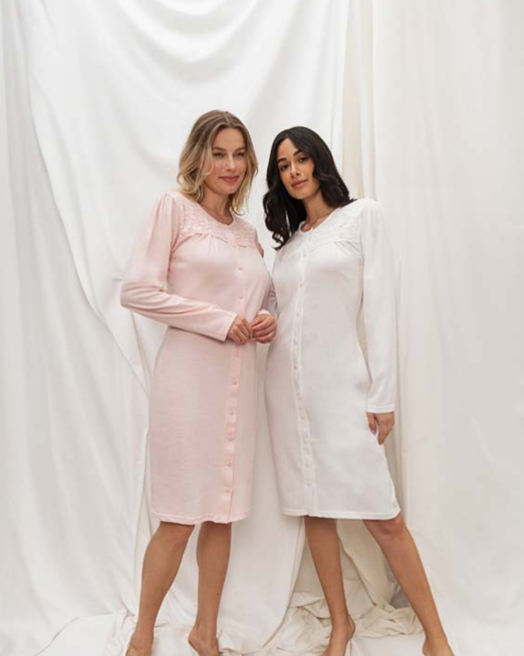 Kissimo Biancaluna Camicia Da Notte Cotone