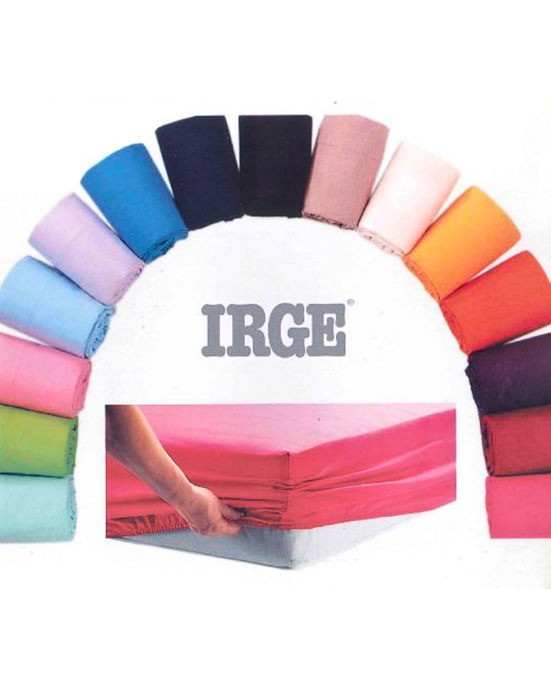 Irge Lenzuolo Con Angoli Una Piazza E Mezza cm 130x200