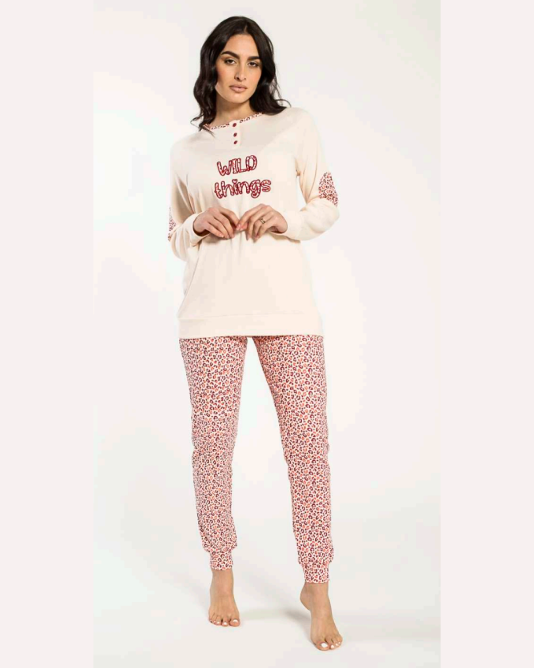 Papalina Pigiama Donna Caldo Cotone