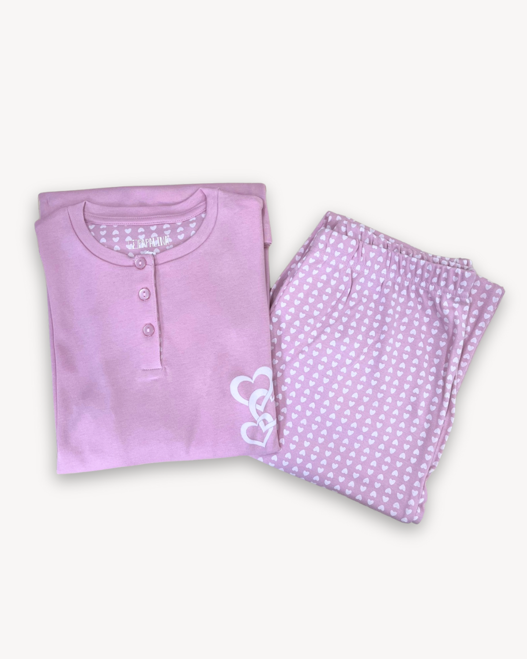 Papalina Pigiama Donna Caldo Cotone