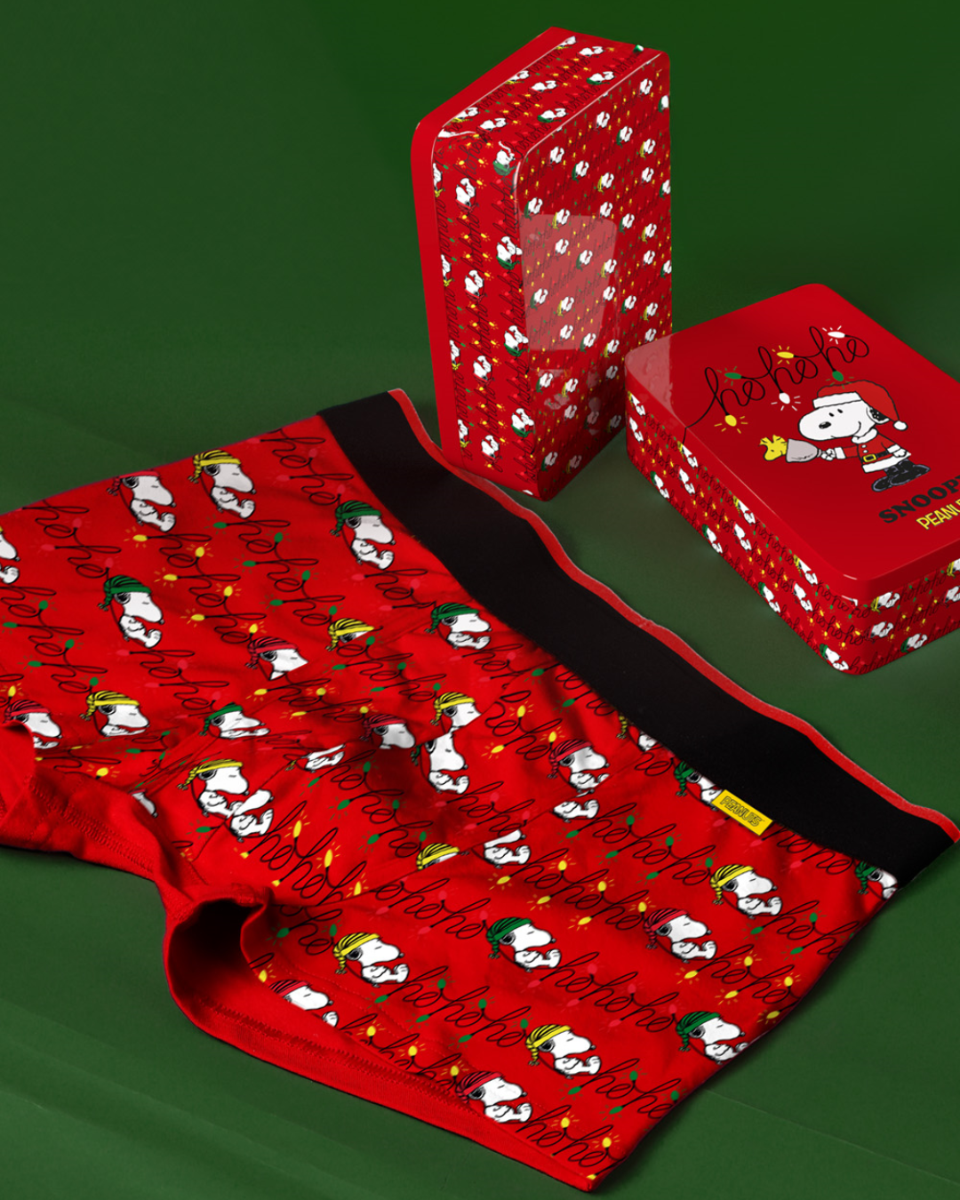 Snoopy Boxer Bambino Rosso