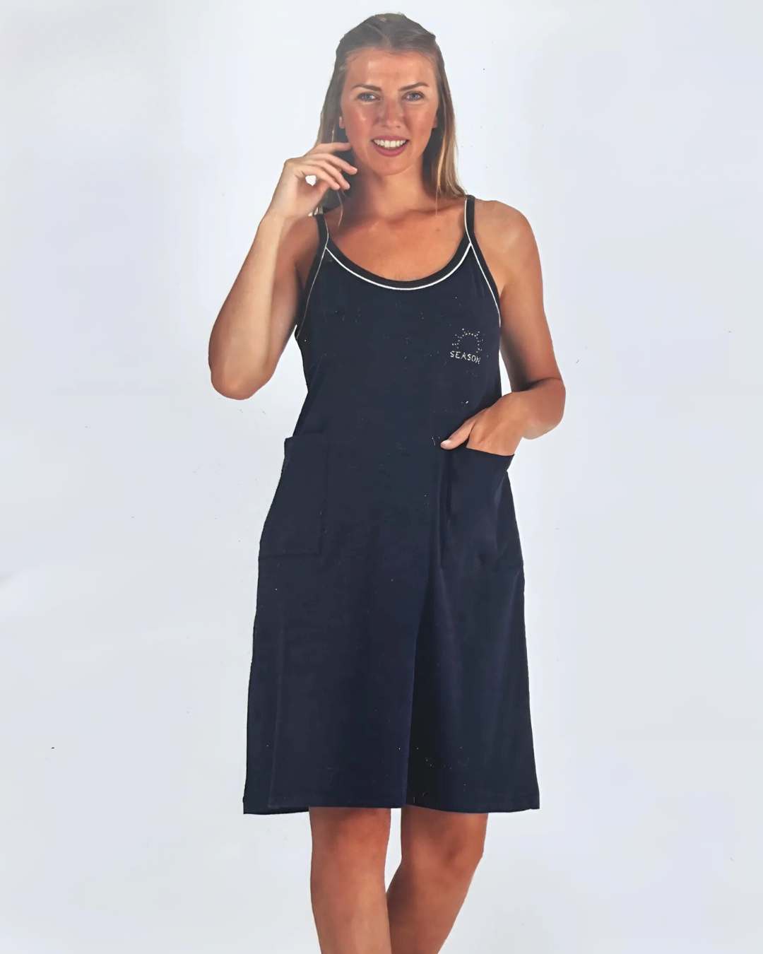 Punto & Virgola Abito Donna Mare Spalla Stretta