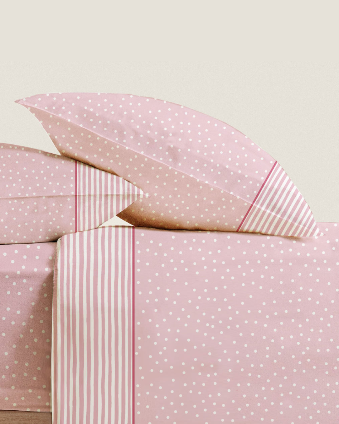 S&G Completo Letto Matrimoniale Cotone Tati