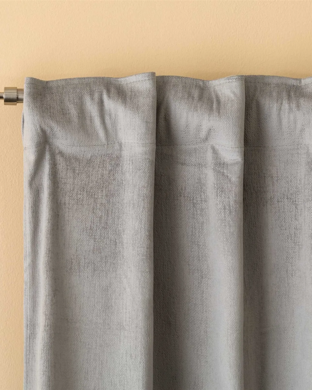 Linea Oro Pannello Tenda Velluto Con Fascia Claire 135X280 cm