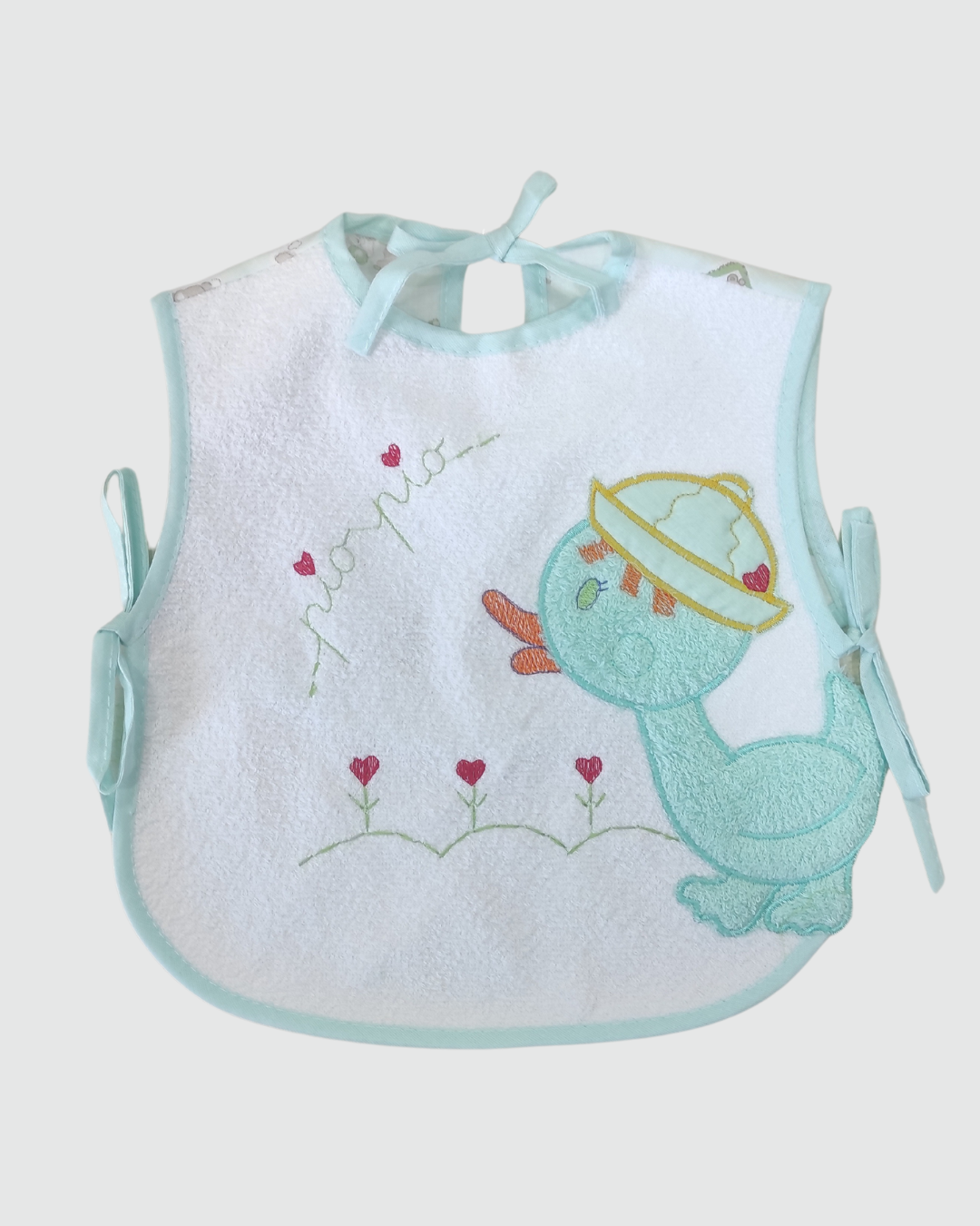 Nancy Baby Bavetta Grembiulino Smanicato