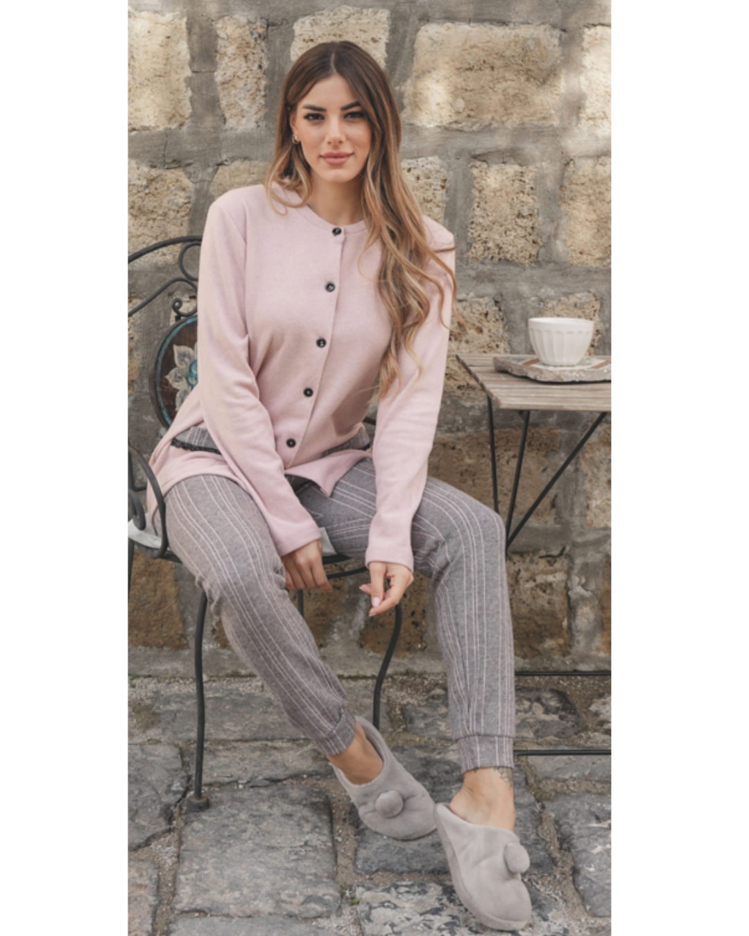 Kissimo Biancaluna Pigiama Donna Punto Milano