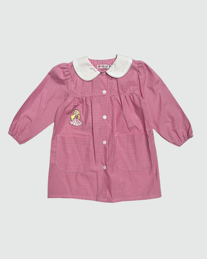 Ambrosino Grembiule Asilo Quadretto Rosa